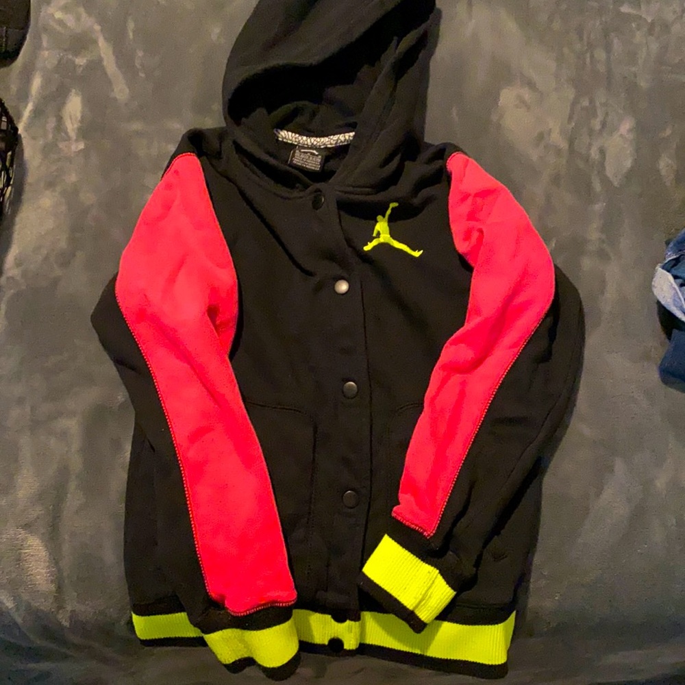 Air Jordan Retro button up jacket